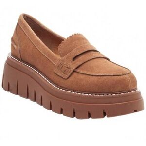 J/Slides Women's Tyler Platform Loafers Size 10